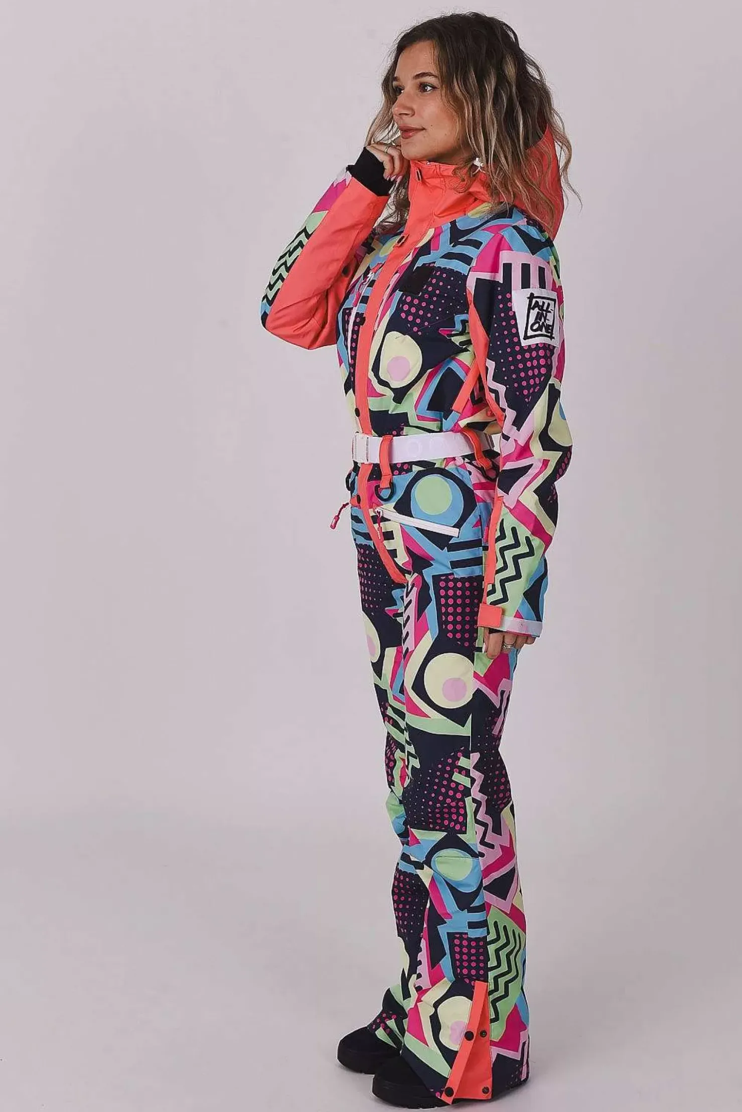 Women OOSC Ski Suits>Saved By The Bell Female Ski Suit