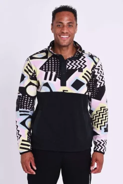 Men OOSC Fleeces>Saved By The Bell Fleece Black - Men'S