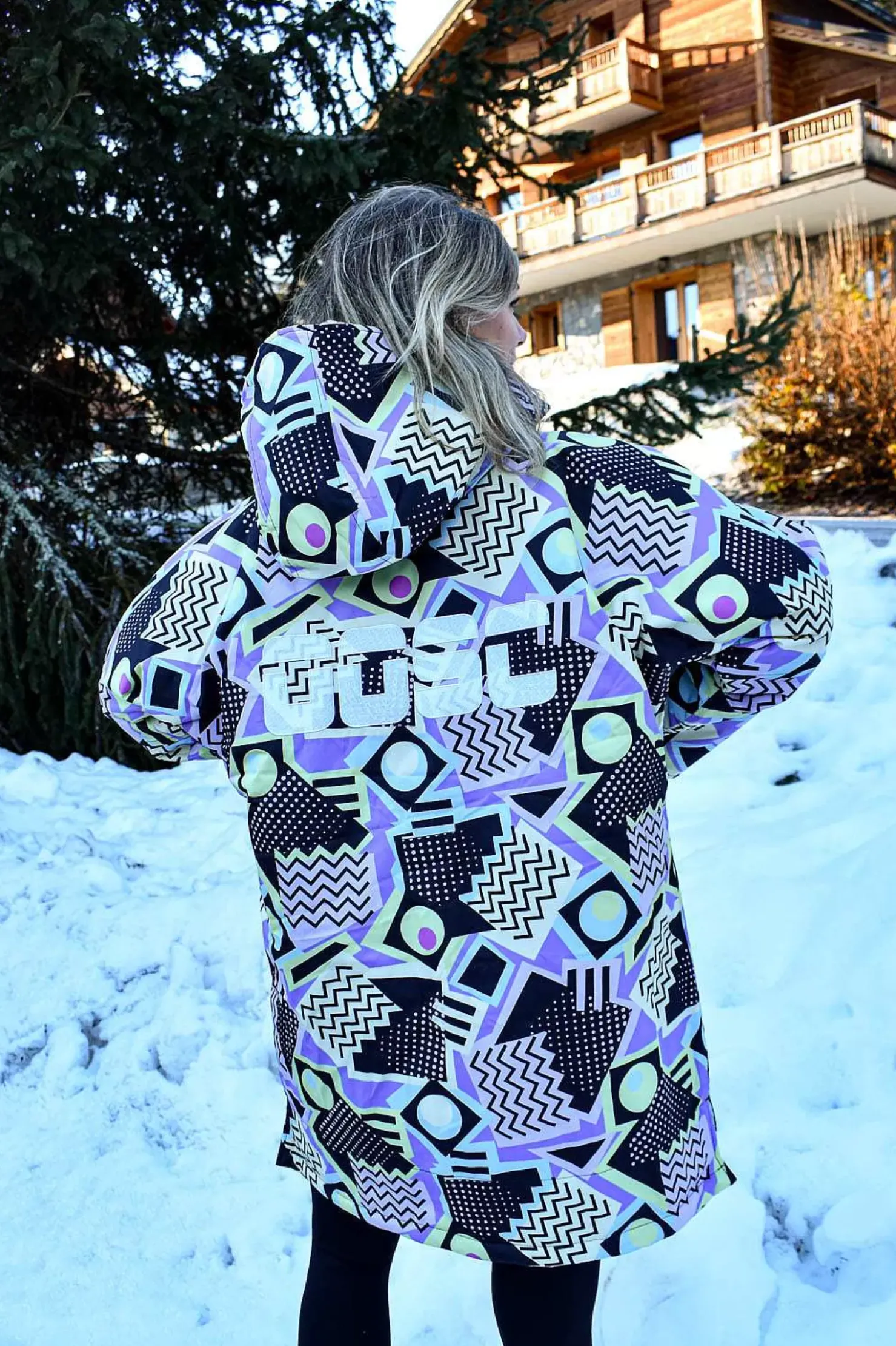 Men OOSC Changing Robes>Saved By The Bell Recycled Sherpa Lined Changing Robe - Women'S