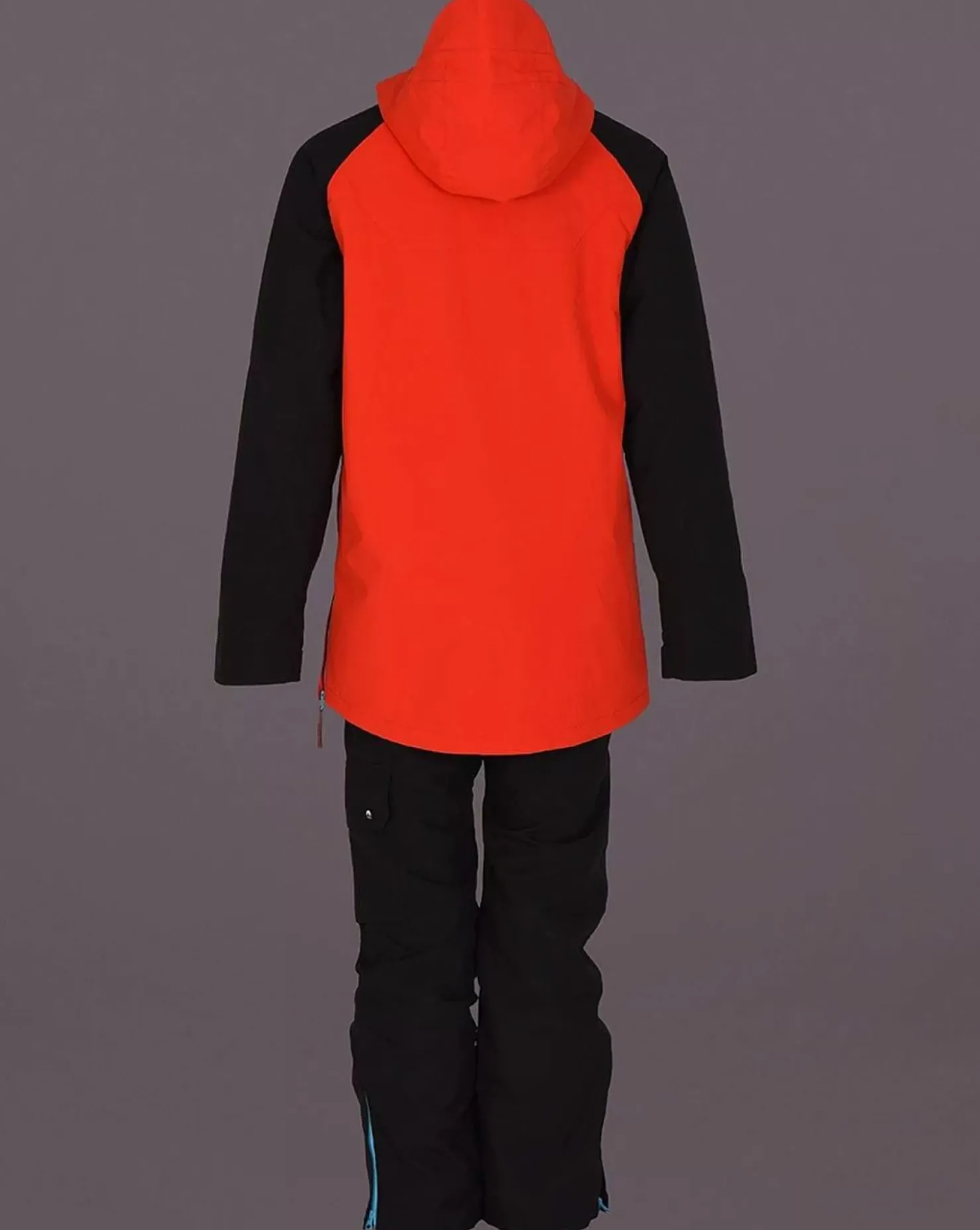 Men OOSC Snow Jackets>Snow Park Overhead Jacket - White & Red