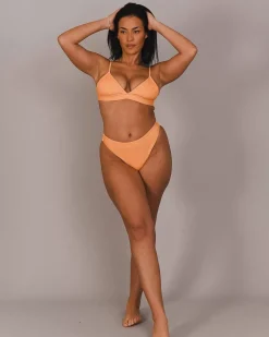 Women OOSC Bikinis>Tangerine Squeeze Boost 'Em Up Bikini Top