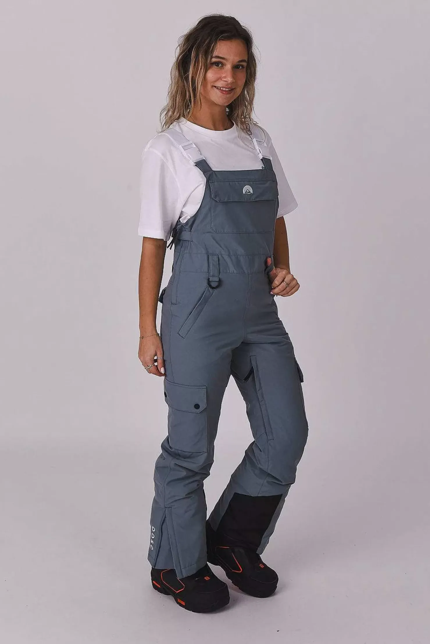 Women OOSC Snow Pants / Bibs>Yeh Girl Bib Pant Grey