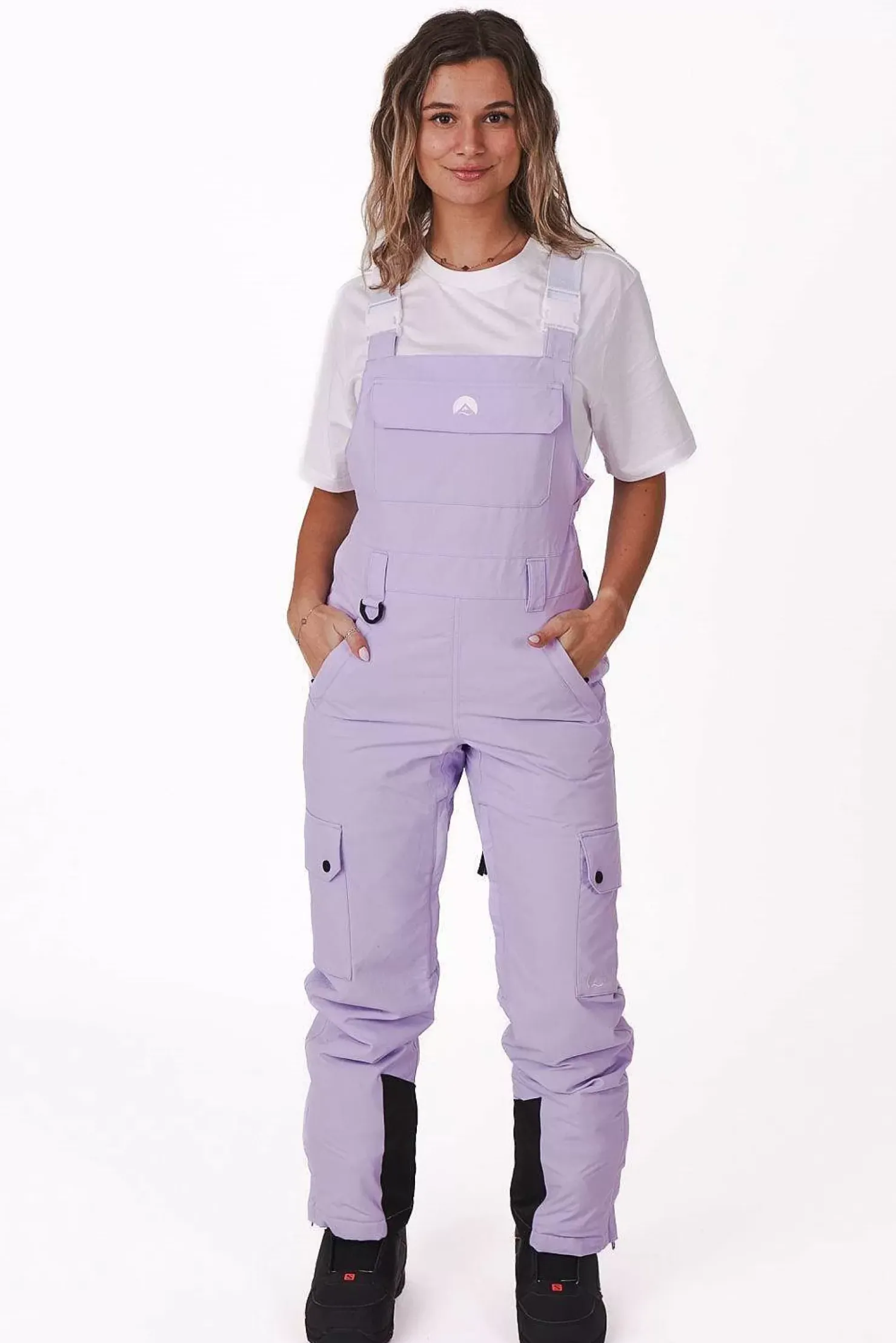 Women OOSC Yeh Girl Jackets & Bib Pants>Yeh Girl Bib Pant Lavender