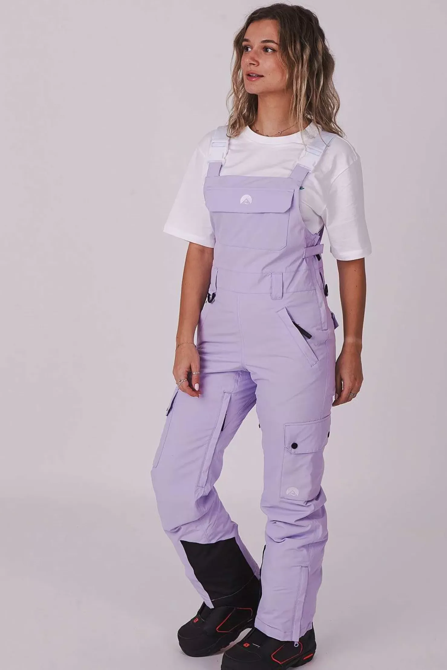 Women OOSC Yeh Girl Jackets & Bib Pants>Yeh Girl Bib Pant Lavender