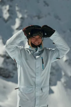 Women OOSC Snow Jackets>Yeh Girl Ski & Snowboard Jacket Ice Blue