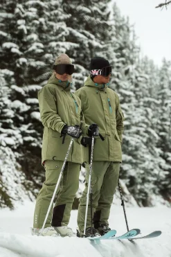 Women OOSC Snow Jackets>Yeh Girl Ski & Snowboard Jacket Khaki