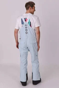 Men OOSC Snow Pants / Bibs>Yeh Man Bib Pant Ice Blue