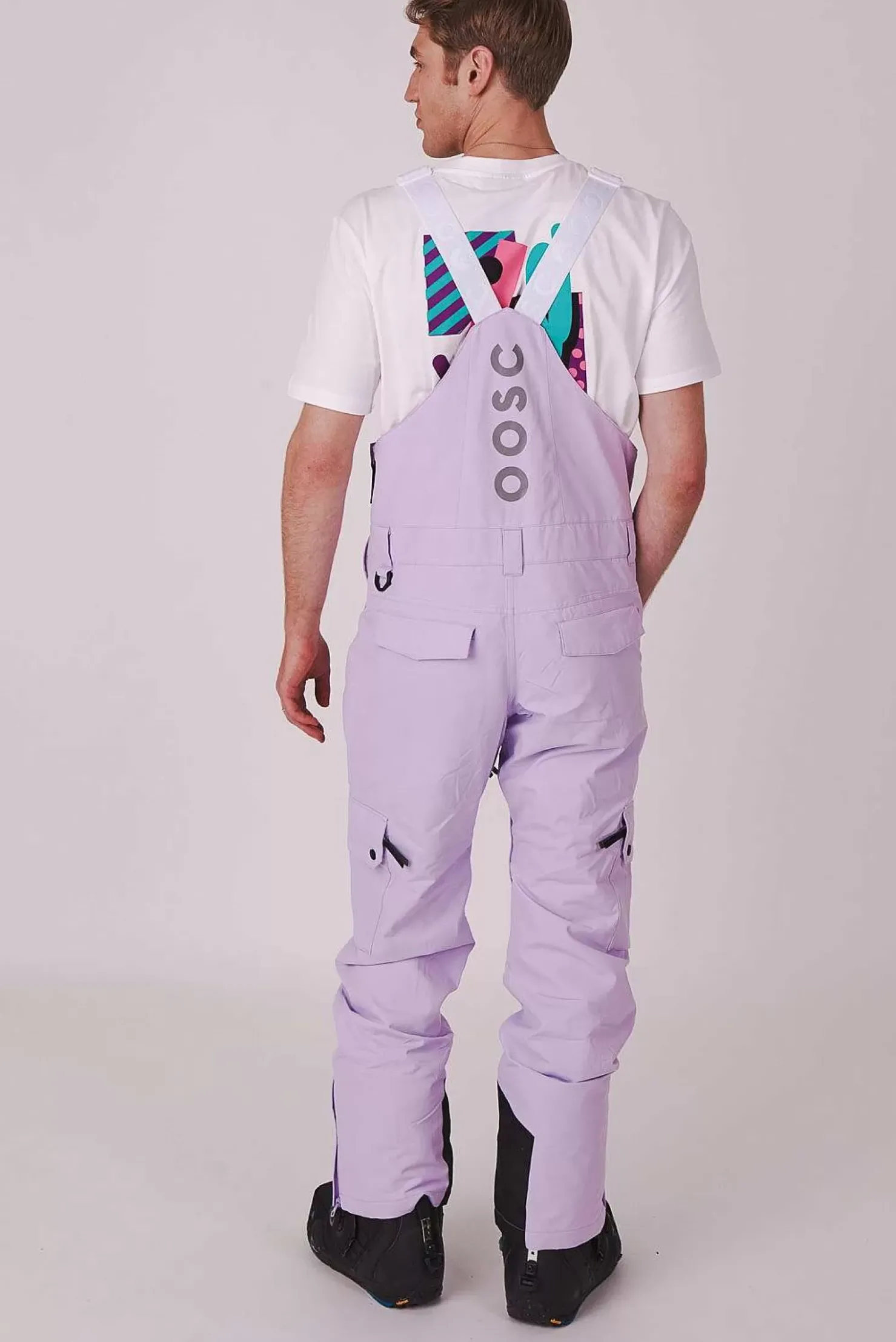 Men OOSC Snow Pants / Bibs>Yeh Man Bib Pant Lavender