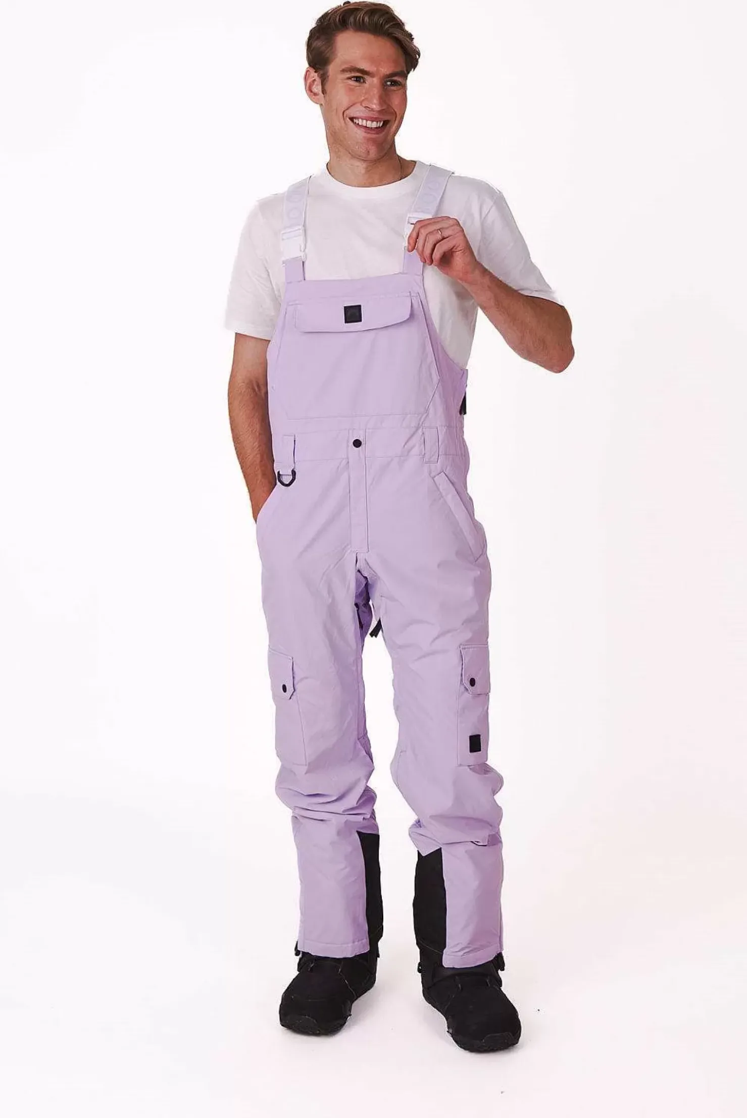 Men OOSC Snow Pants / Bibs>Yeh Man Bib Pant Lavender