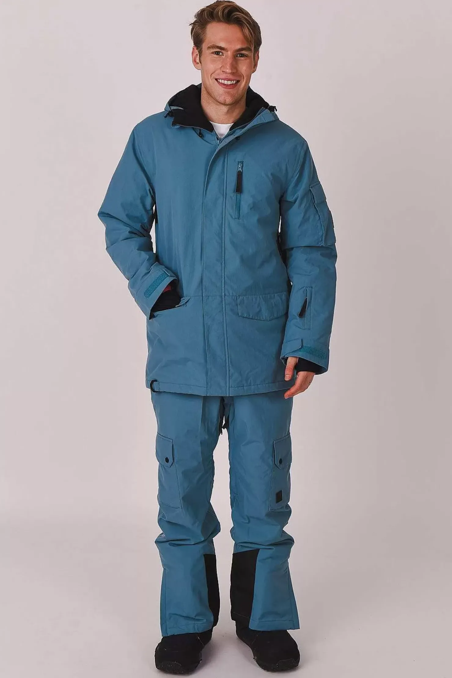 Men OOSC Yeh Man Jackets & Bib Pants>Yeh Man Bib Pant Teal