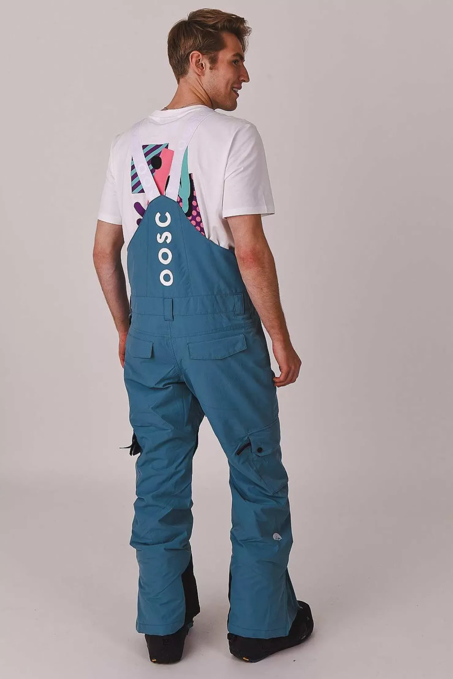Men OOSC Snow Pants / Bibs>Yeh Man Bib Pant Teal