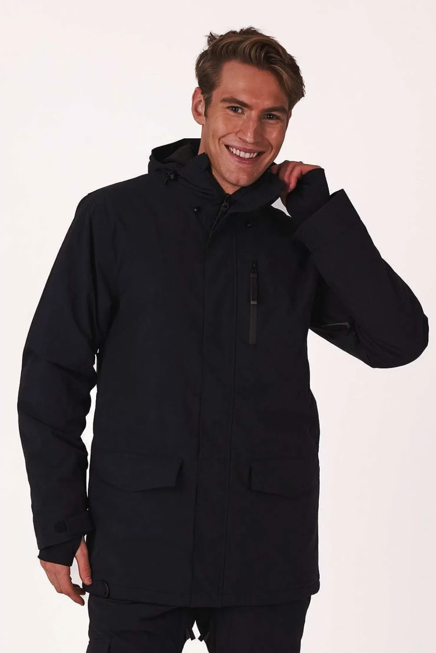 Men OOSC Snow Jackets>Yeh Man Jacket Black