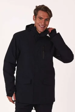 Men OOSC Yeh Man Jackets & Bib Pants>Yeh Man Jacket Black