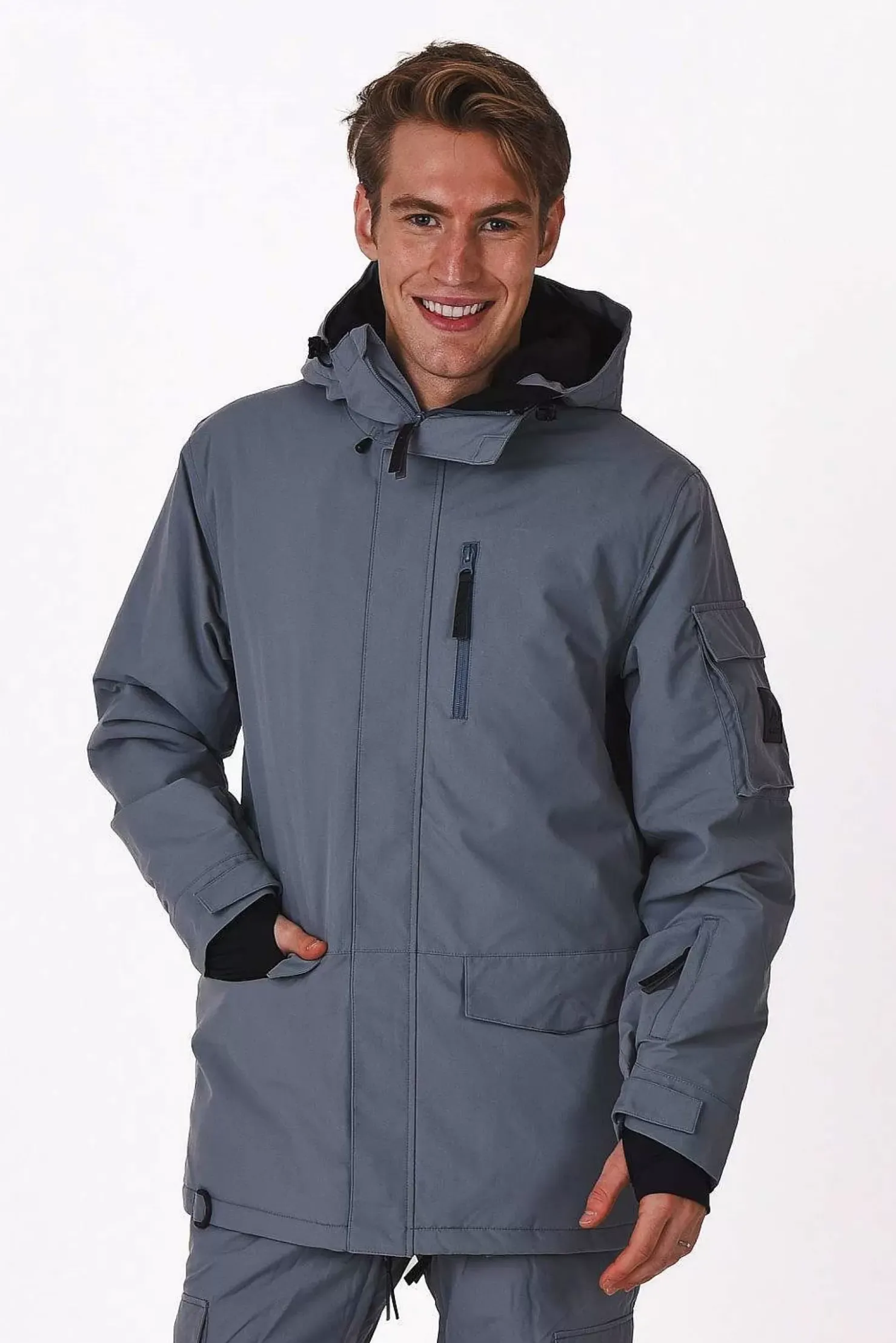 Men OOSC Snow Jackets>Yeh Man Jacket Grey