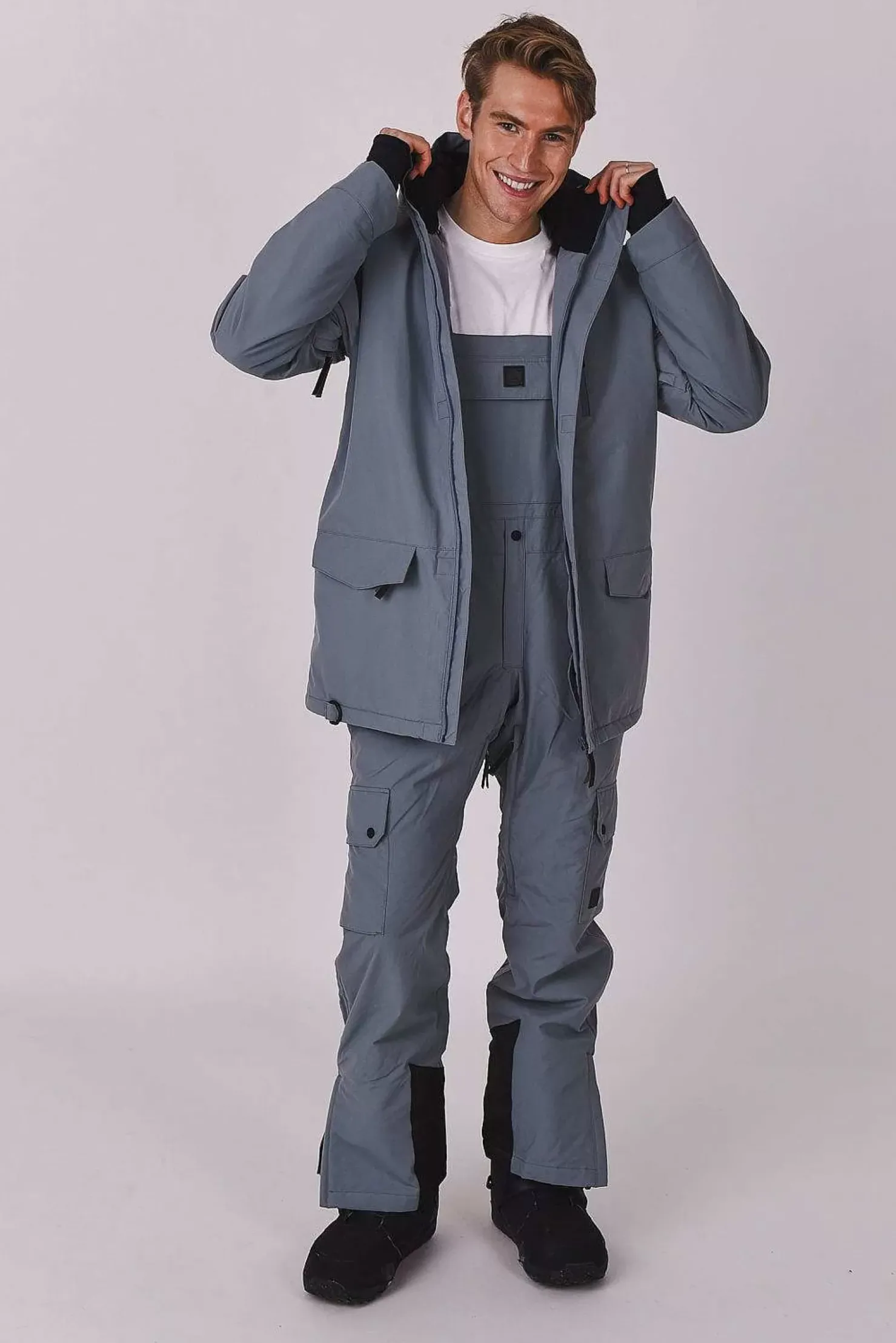 Men OOSC Snow Jackets>Yeh Man Jacket Grey