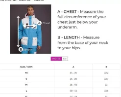 Men OOSC Yeh Man Jackets & Bib Pants>Yeh Man Jacket Ice Blue