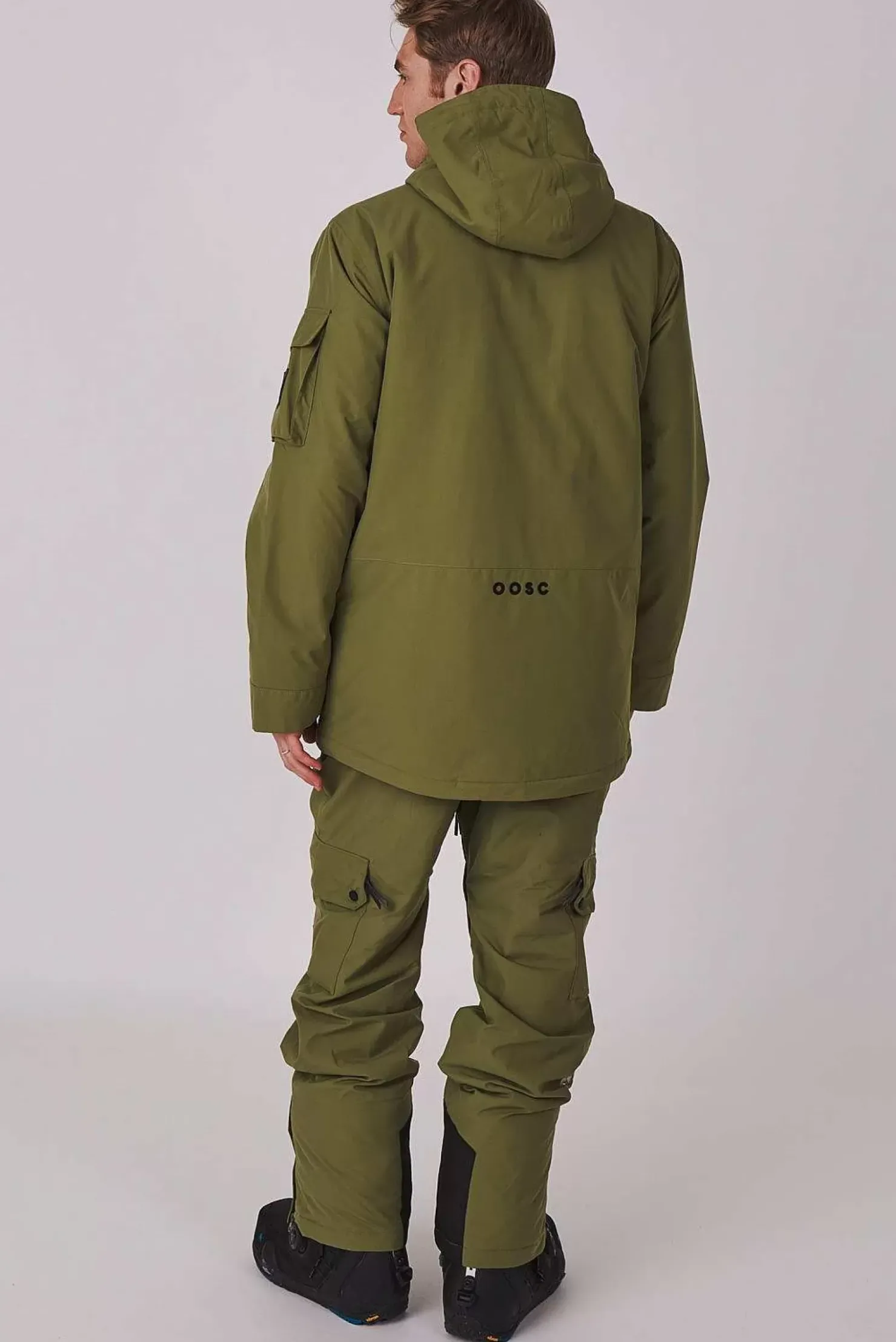Men OOSC Yeh Man Jackets & Bib Pants>Yeh Man Jacket Khaki