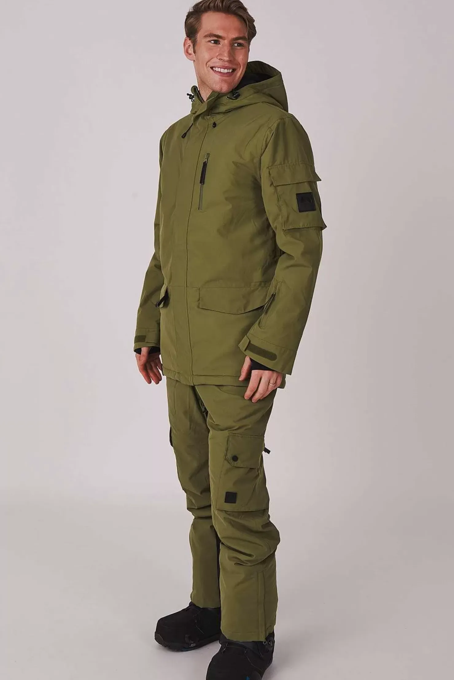 Men OOSC Snow Jackets>Yeh Man Jacket Khaki