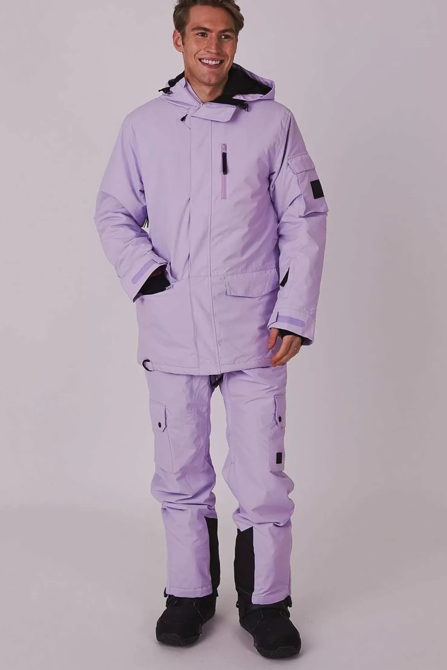Men OOSC Yeh Man Jackets & Bib Pants>Yeh Man Jacket Lavender