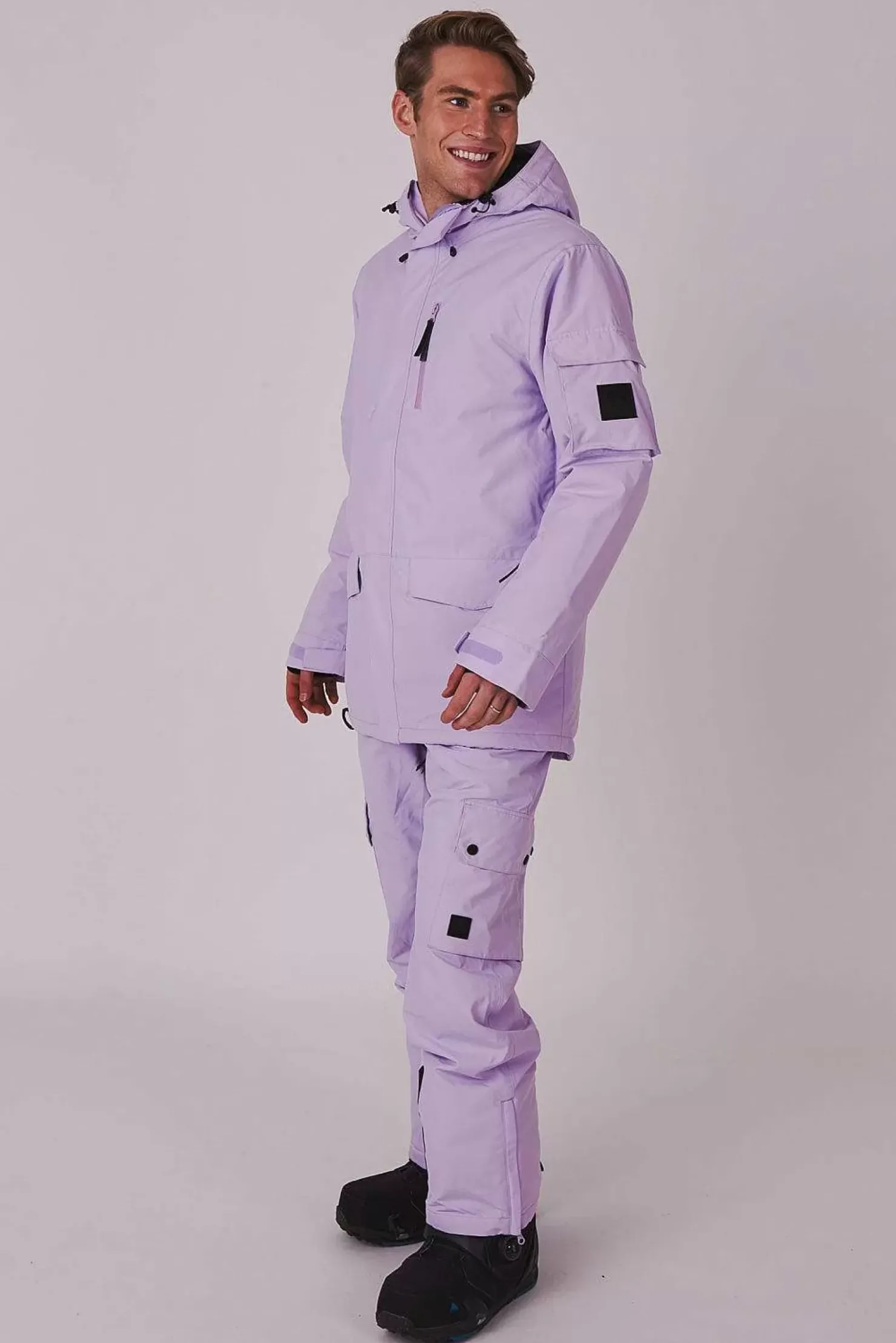 Men OOSC Yeh Man Jackets & Bib Pants>Yeh Man Jacket Lavender