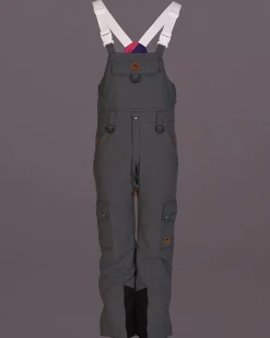 Men OOSC Snow Pants / Bibs>Yeh Man Men'S Ski & Snowboard Bib Pant - Grey
